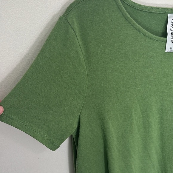 Zenana Green Short Sleeve Tee - Picture 3 of 5